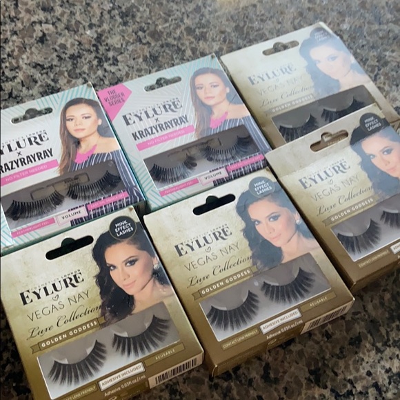 New! 6 pair of lashes! Costume Halloween - Picture 1 of 3